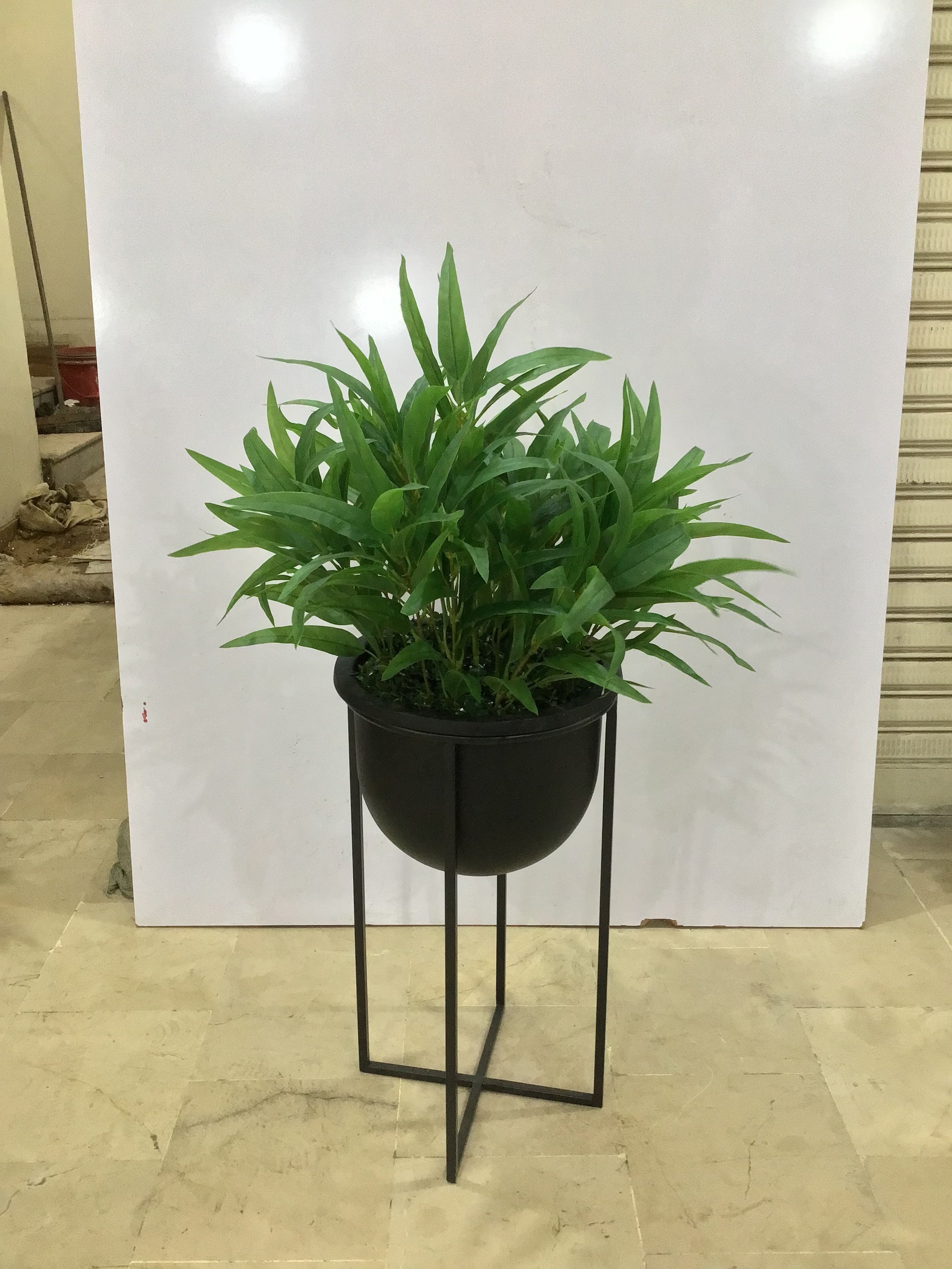 Big Metal stand Planter