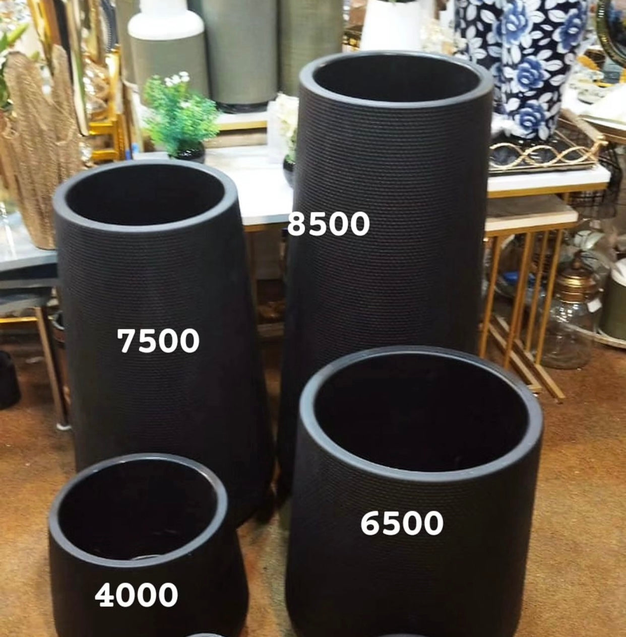 Fiber Planters 4 sizes