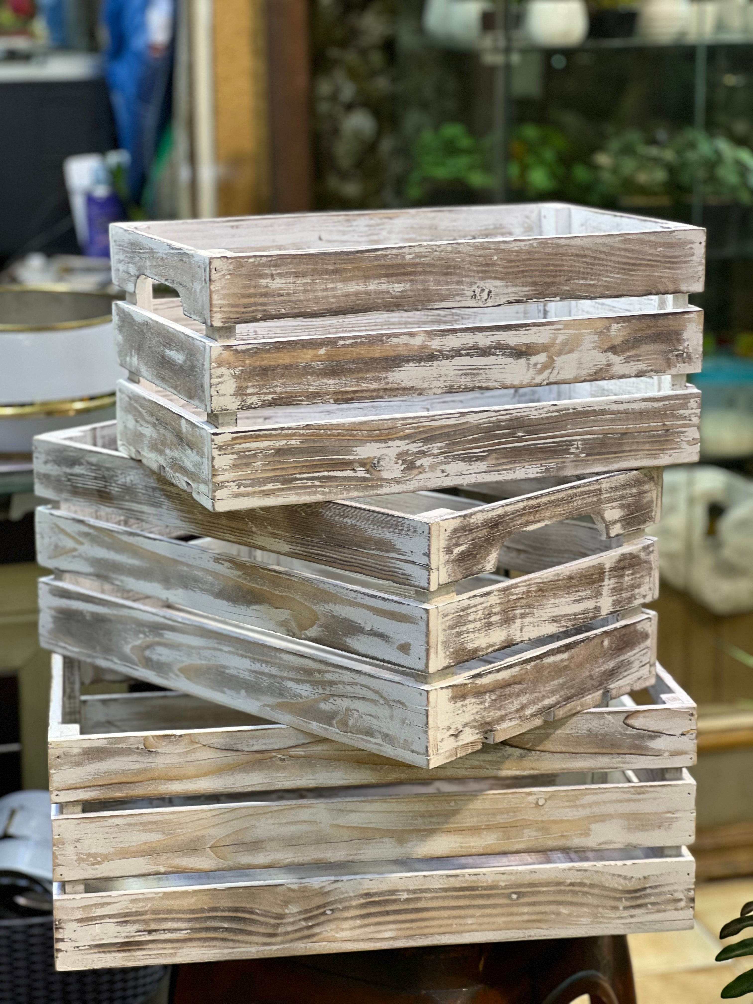 Wooden Crate With Wines